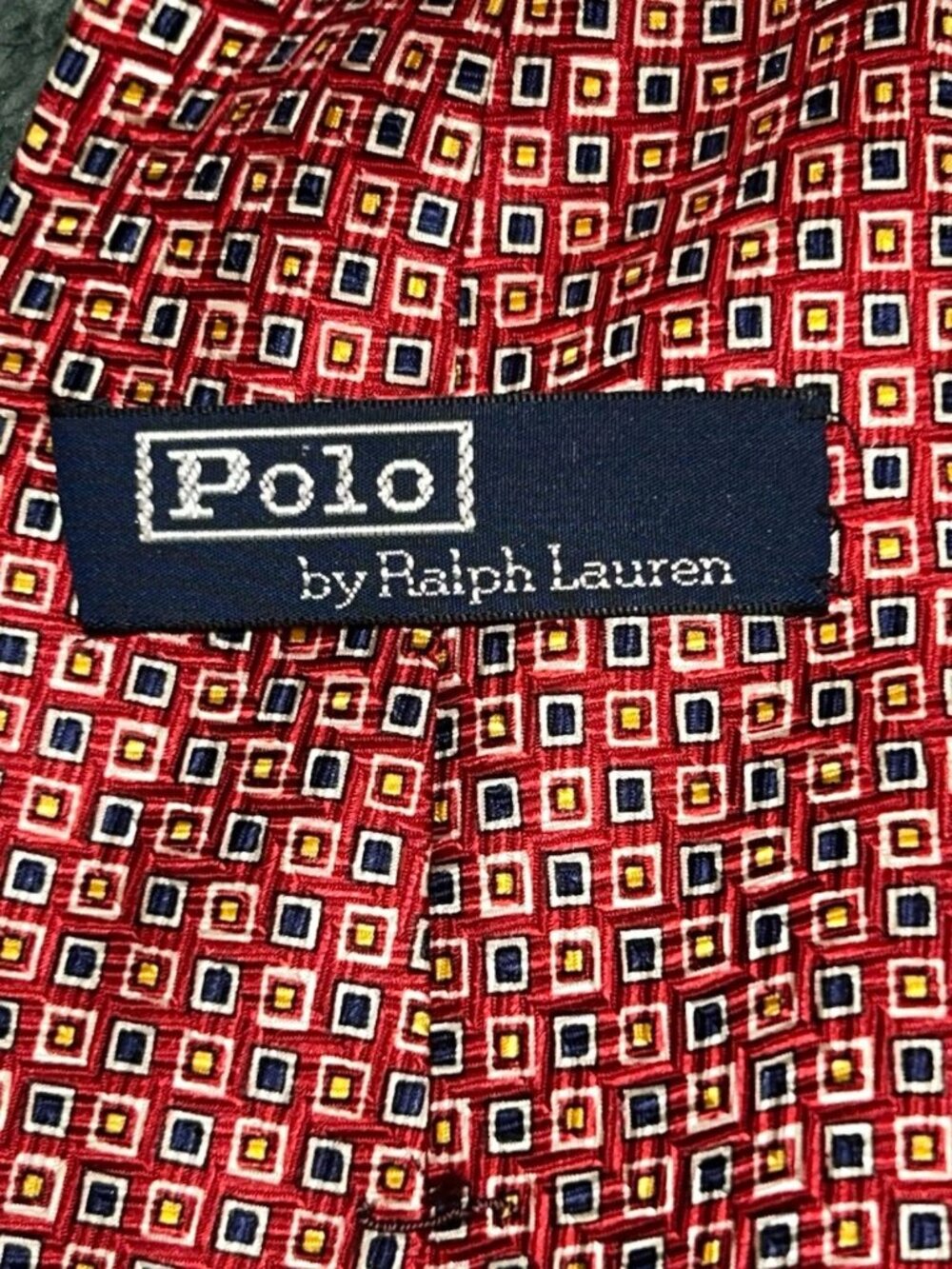 Ralph Lauren Men’s 100% Silk Tie